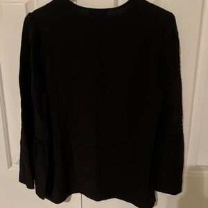 J. Crew Black Blouse
